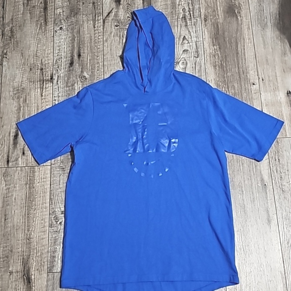 Nike Duke Blue Devils Sideline Short Sleeve Hoodie Shirt